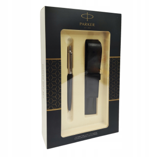 ČIERNY GUĽOVÝ BOD JOTTER + DARČEKOVÝ SET PARKER POUZDRO